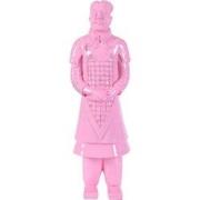 Fine Asianliving Terracotta Beeld Generaal Roze B17xD15xH48cm