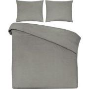 DoubleDry Dekbedovertrek 100% Natuurlijk Katoen - Tweepersoons 200x200...