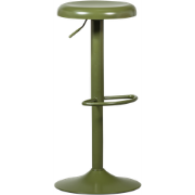 WOOOD Isaac Barkruk - Metaal - Warm Groen - 81x39x39