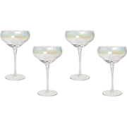 Beliani MORGANITE - Glaswerk-Transparant-Glas