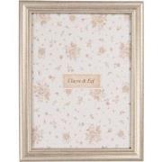 Clayre & Eef Fotolijst 10x15 cm Zilverkleurig Houtproduct