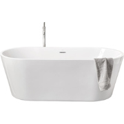 Vrijstaand acryl ligbad Torino 170x80cm glanzend wit