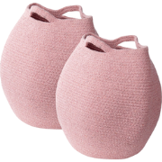 Beliani PANJGUR - Mand-Roze-Katoen