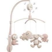 Baby's Only Muziekmobiel baby - Boxmobiel - Zand/Wolwit/Wit - Gebreide...