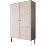 Meubella Opbergkast Pierson - Wit - 100 cm