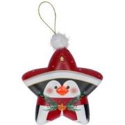 Hanger star penguin led kerstdeco