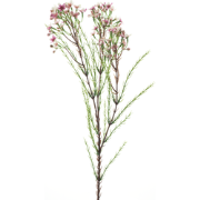 Wax flower spray red 78 cm kunstbloem