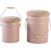 Kruk Buckets - Zachtbruin - Ø31cm