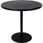 Zuiver Albert Tuintafel/ Bistrotafel Rond 80 cm Zwart