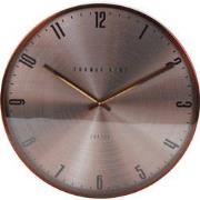 Klok ro Jewel brons/rood