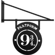 Metal Door Sign Swing Platform 9 3/4 Black 35x4x38 cm