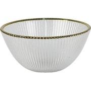Clayre & Eef Soepkom  Ø 15x7 cm Glas Rond Serveerkom