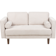 Beliani NURMO - Tweezitsbank-Beige-Polyester