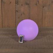 Solar bal 25 cm rgb led met afstandsbediening