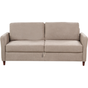 Beliani MARE - Driezitsbank-Beige-Polyester