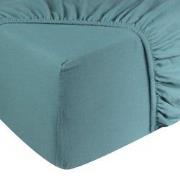DoubleDry Hoeslaken Jersey 100% Katoen - Tweepersoons 140x200 cm - Zac...