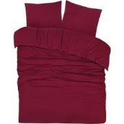DoubleDry Dekbedovertrek Flanel 100% Zacht Katoen - Tweepersoons 200x2...