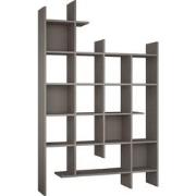 Rek 18 planken H188 cm - Manco - Grey