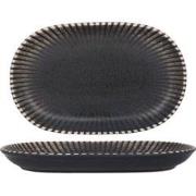 ID Fine Serveerschaal - Reckless - Porselein - 28 cm - set van 2