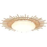 Anne Lighting - plafonniere - Aura - naturel - bamboe kunststof - Ø 50...