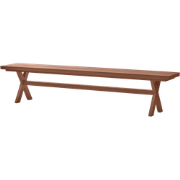 WOOOD Delta Picknickbank Tuin - Aluminium - Terra - 45x220x35