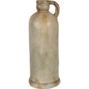 Clayre & Eef Decoratie Kan  Ø 17x42 cm Groen Keramisch materiaal