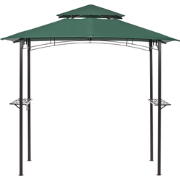 Beliani NARO - tuinpaviljoen-Groen-Staal