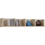 Wandplank met 4 compartimenten L92 cm - Point