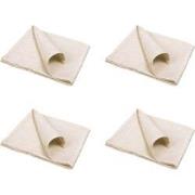 QUVIO Servet – Katoen – 40x40cm – Beige – Set van 4