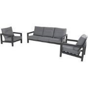 Barrosa 3-seater lounge set EDF cushions (without tafel)