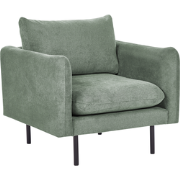 Beliani VINTERBRO - Fauteuil-Groen-Polyester