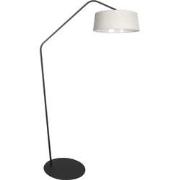 Anne Lighting - vloerlamp - ZigZag - crème zwart - metaal - booglamp -...