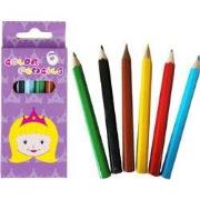 Decopatent 24 STUKS 6-Delige Prinsessen Kleurpotloodjes - Traktatie Ui...