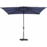 Stokparasol Syros 280 x 280 cm safier blue zonwering