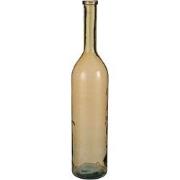 Mica Decorations Rioja Fles - H100 x Ø21 cm - Gerecycled glas - Oker