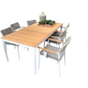 Moleto diningset 7 delige set