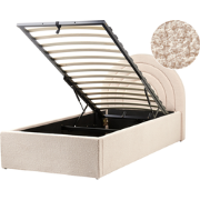 Beliani ANET - Kinderbed-Beige-Bouclé