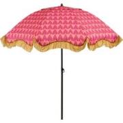 Edelman Mitchell parasol hart roze - Ø220 x 238 cm