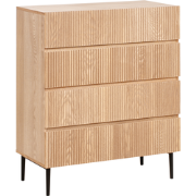 Beliani BLYTHE - Commode-Bruin-MDF