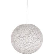 LABEL51 Hanglamp Twist - Wit - Vlas - M