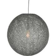 LABEL51 Hanglamp Twist - Grijs - Vlas - 55 cm - XL