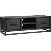 LABEL51 Tv-meubel Chili - Zwart - Mangohout- 120cm breed