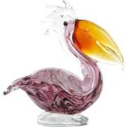 Light & Living - Ornament PELICAN - 15x7.5x17cm - Roze