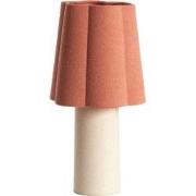 Light & Living - Tafellamp MUSABY - Ø25x50cm - Roze