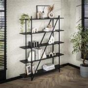 Hoyz Collection - Wandrek 140cm 5 Laags Piega - Grijs