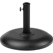 Beliani CANZO - Accessoires voor parasols-Zwart-Beton