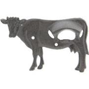 Clayre & Eef Flesopener  16x3x10 cm Bruin Ijzer Rechthoek Koe Bieropen...