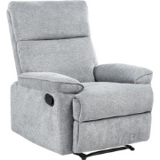 Beliani EVERTON - TV-fauteuil-Grijs-Polyester
