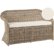 Beliani SUSUA - Tuinsofa-Natuurlijk-Rotan