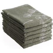 DoubleDry Luxe Keukenhanddoeken Set - 6 Stuks - 50x50 cm - 100% Katoen...